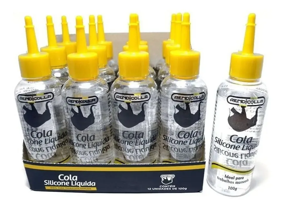Cola SILICONE Rendicolla Cola silicone líquida - Transparente