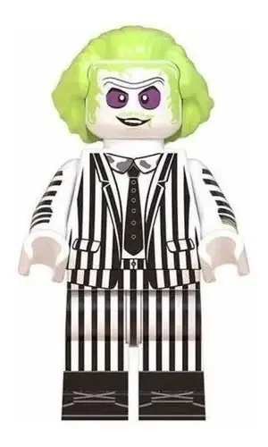 Boneco Blocos Montar Beetlejuice Terror Fantasmas Divertem