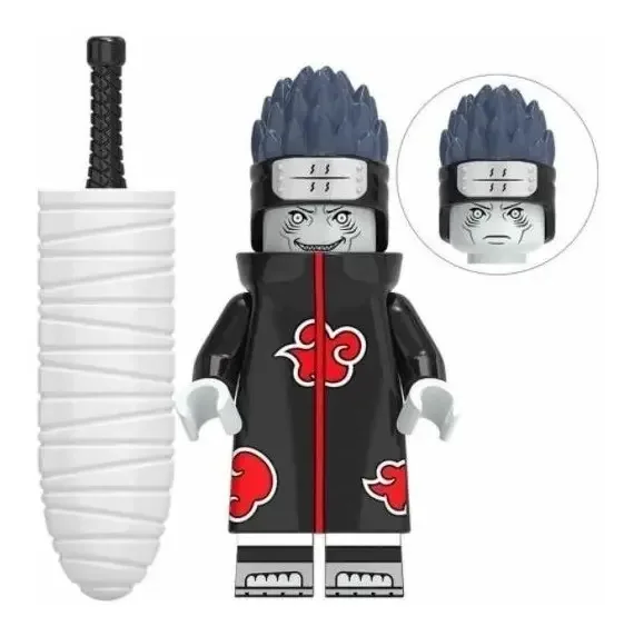 Boneco Blocos De Montar Hoshigaki Kisame Naruto