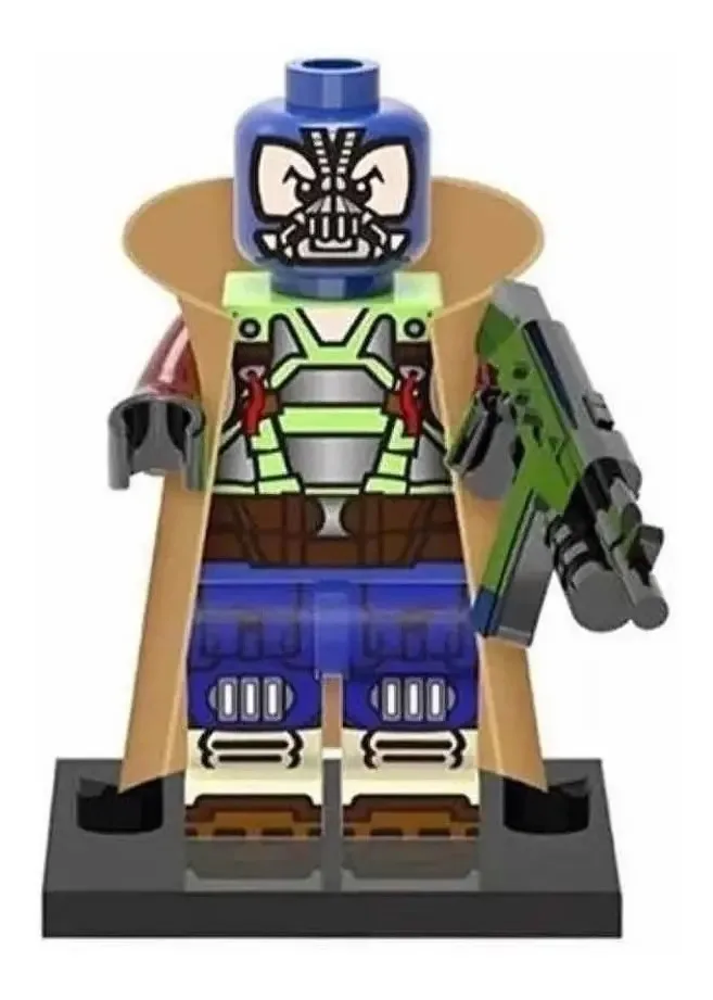 Boneco Blocos De Montar Bane Vilão Batman