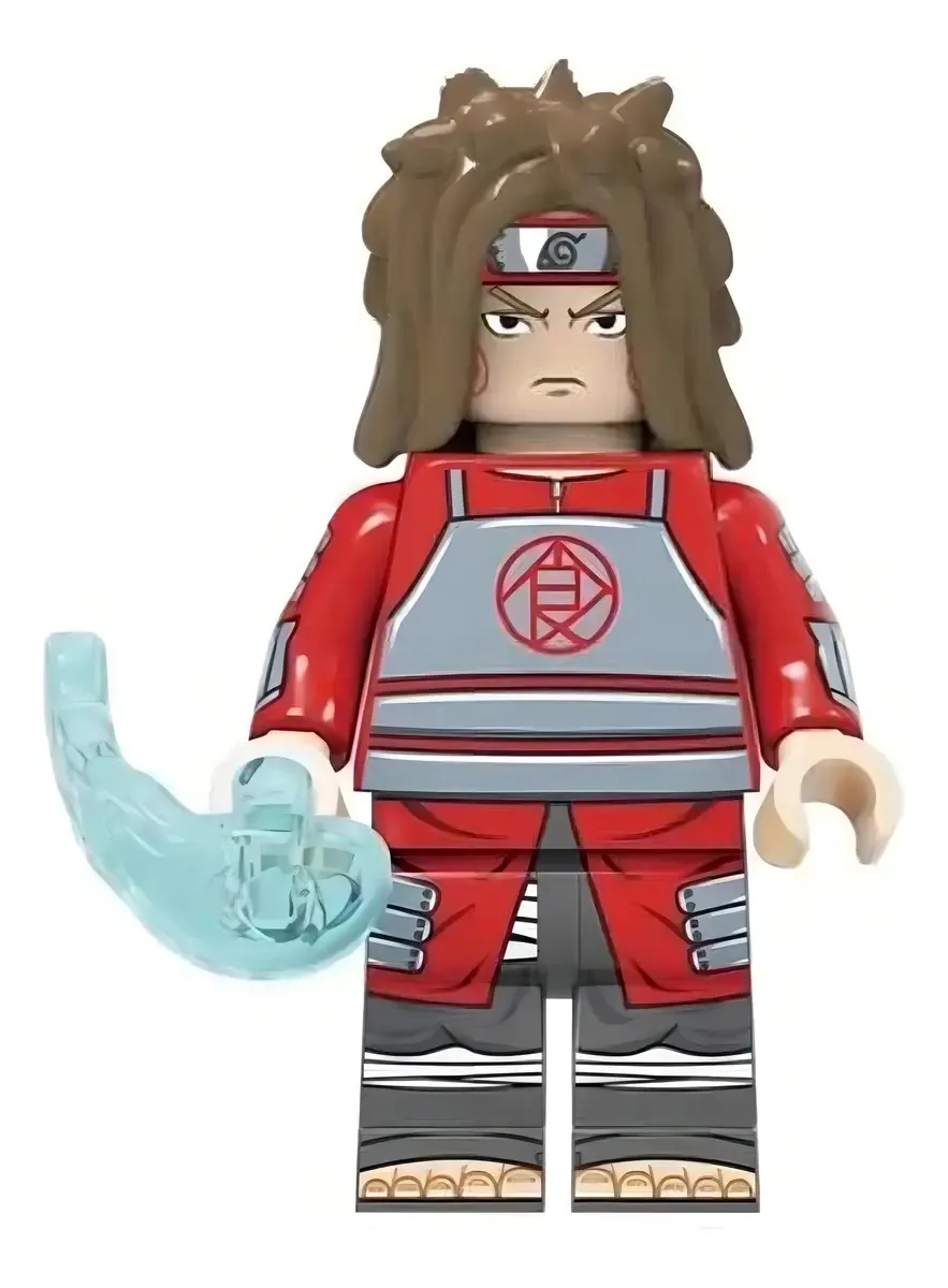 Boneco Blocos De Montar Akimichi Choji Personagem Naruto