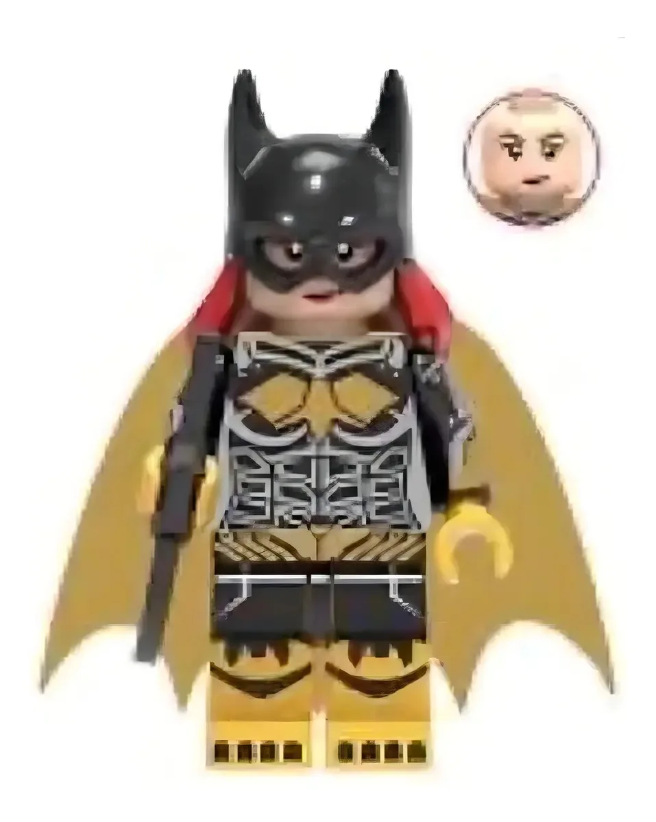 Boneco Blocos De Montar Batgirl Batman