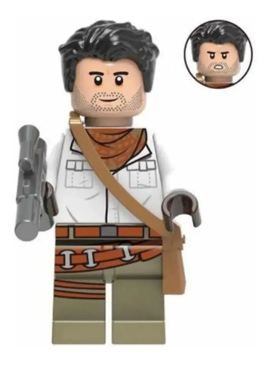 Boneco Poe Dameron Blocos De Montar Star Wars