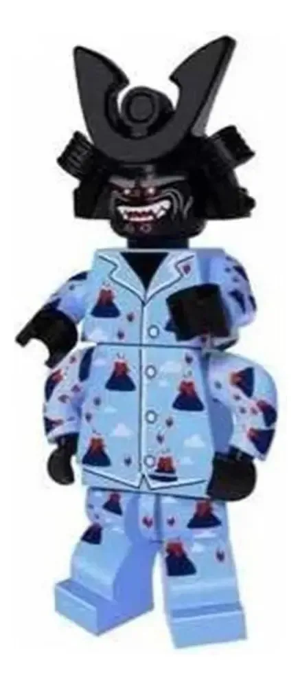 Boneco Blocos De Montar Garmadon Pijamas Ninja Go Ninjago