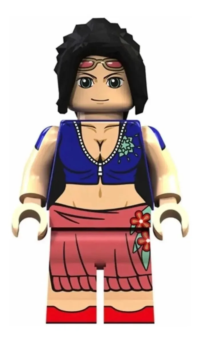 Boneco Blocos De Montar Nico Robin One Piece