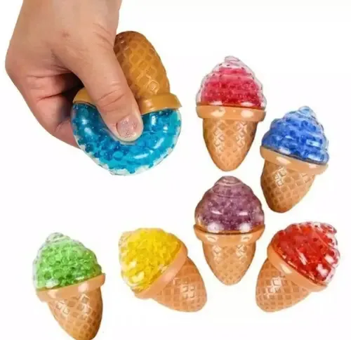 Squishy Fidget Toy Anti Stress Sorvetinho Orbeez Colorido