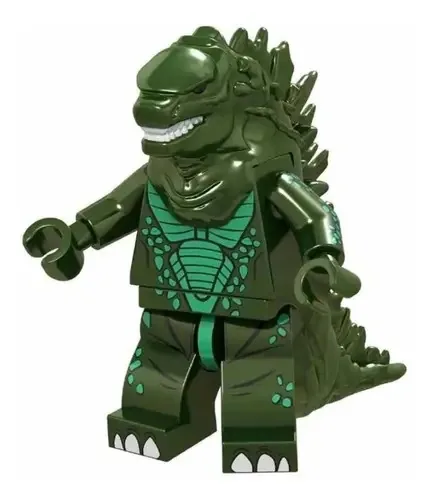 Boneco Blocos De Montar Classic Godzilla