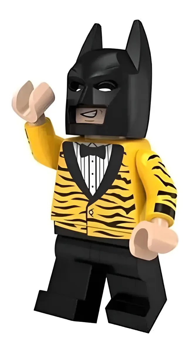 Boneco Blocos De Montar Batman Traje Tigre