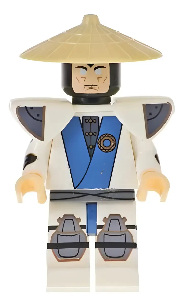 Boneco Blocos De Montar Mortal Kombat Raiden