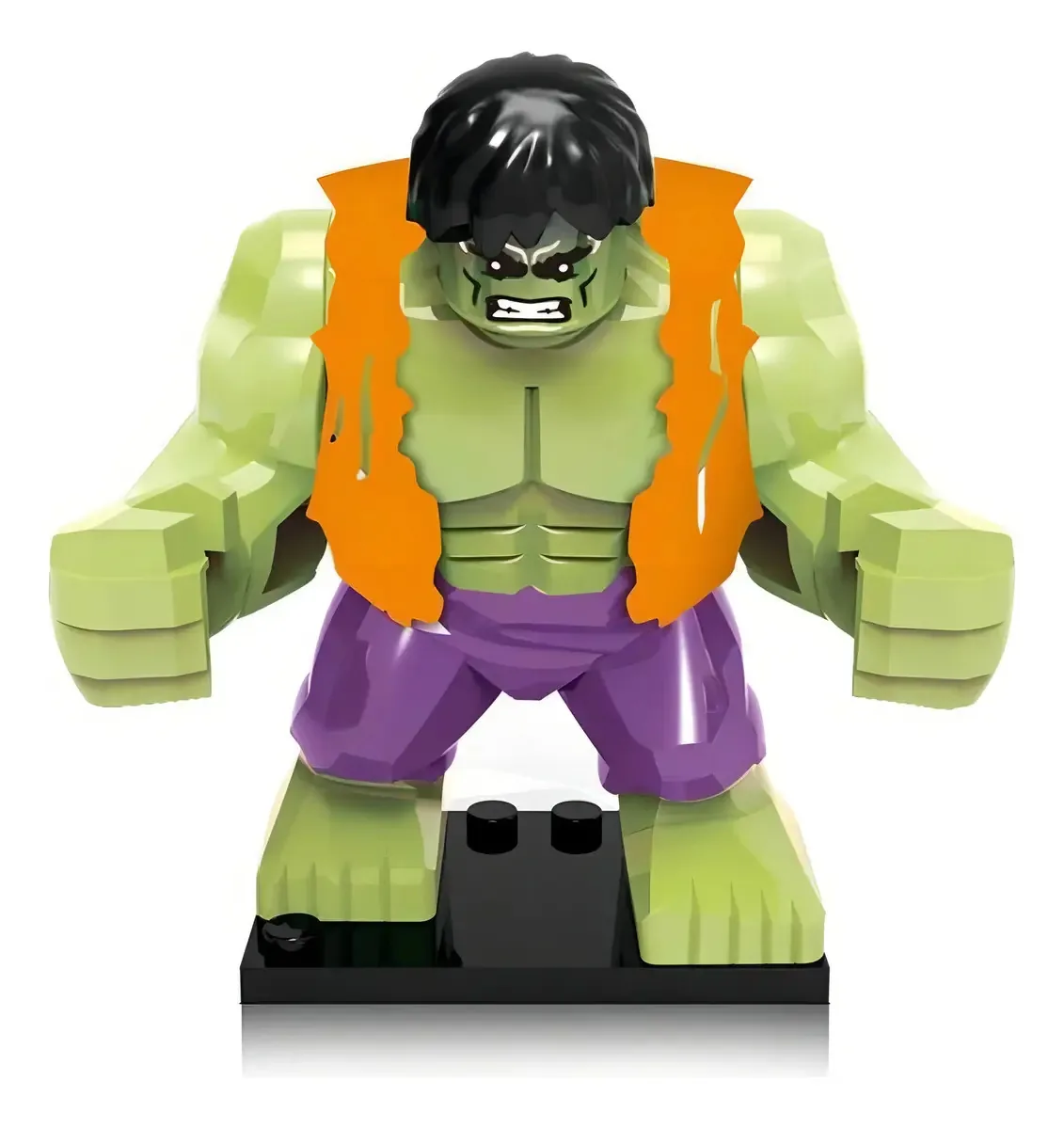 Bonecos Blocos De Montar Big Hulk Transformação