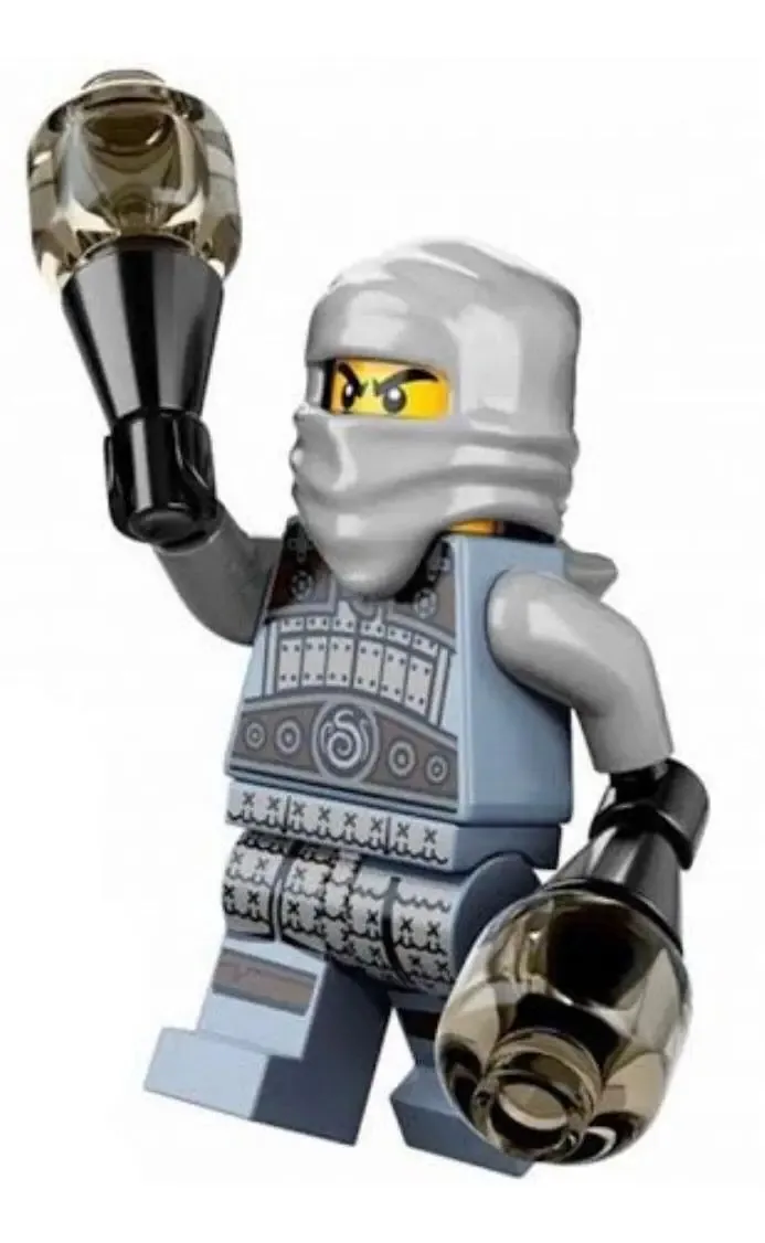Boneco Blocos De Montar Ash Master Ninjago