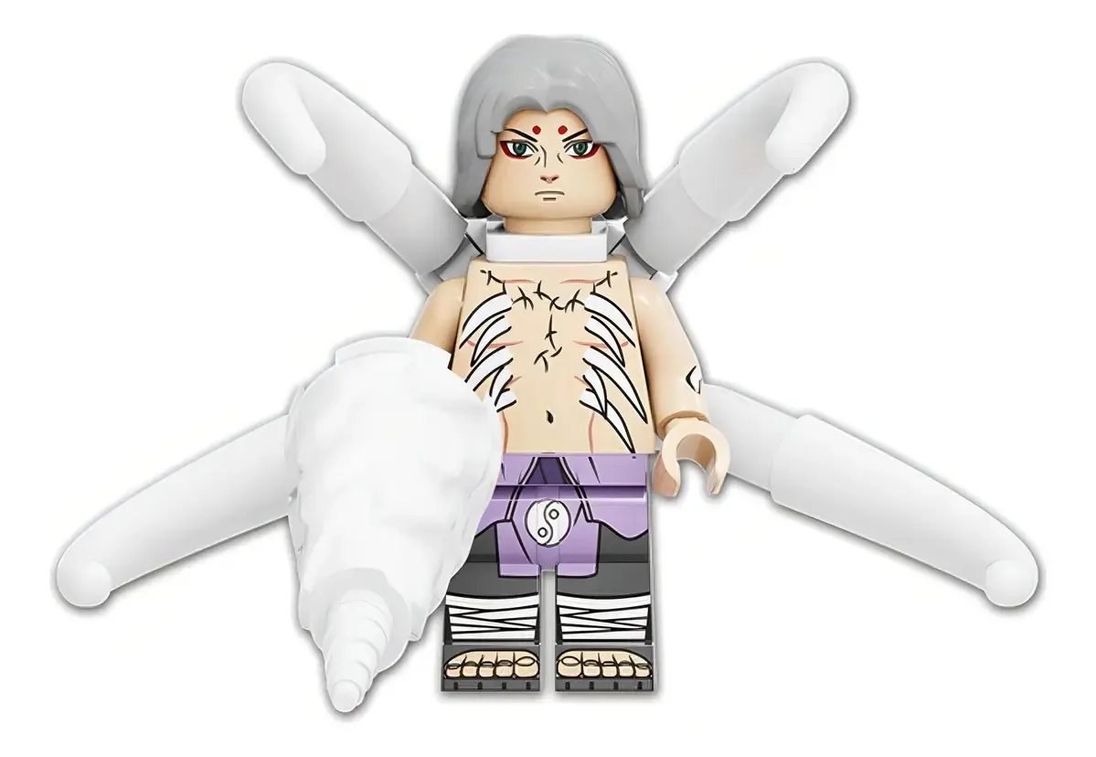 Boneco Blocos De Montar Kimimaro Naruto Mangá
