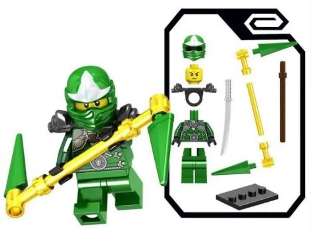 Boneco Blocos De Montar Lloyd Phantom Ninjago