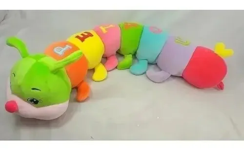 Centopéia Pelúcia 64 Cm Comprimento Multicolorida