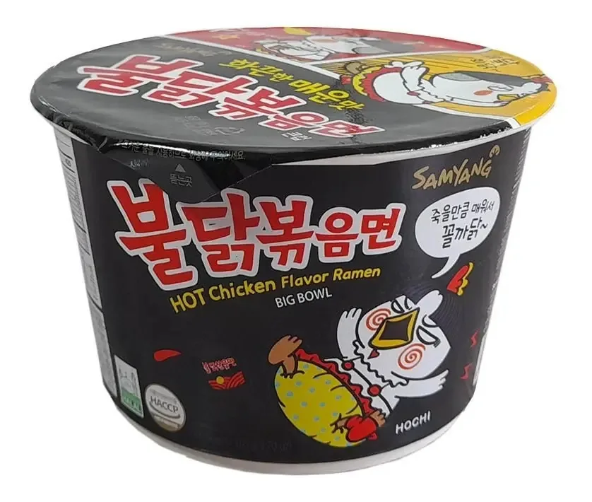 Macarrão Instantâneo Copo Lamen Coreano Ramen Big Bowl 105g