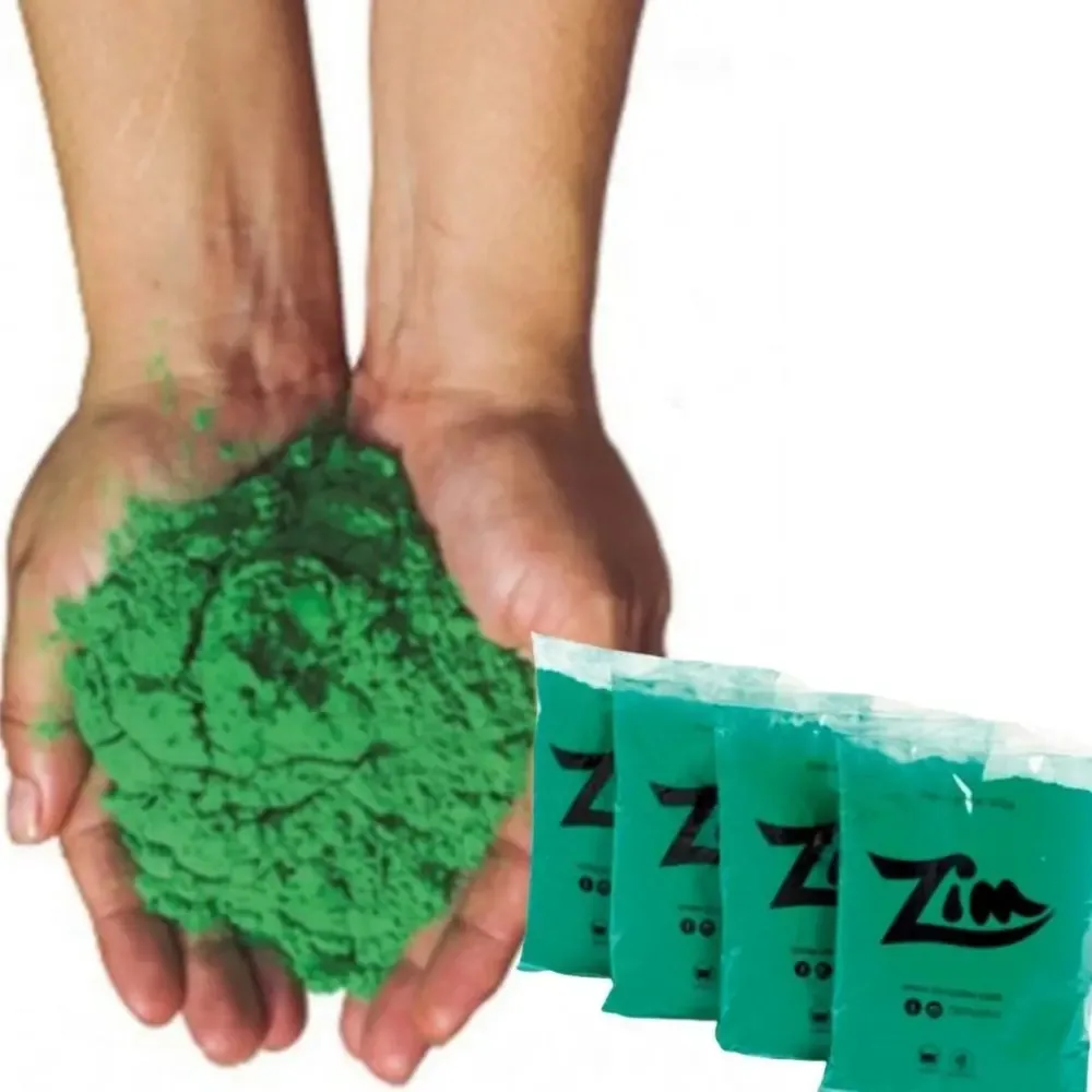Pó Colorido Zim Color PóColorido Verde 100g Ensaio Fotográfico