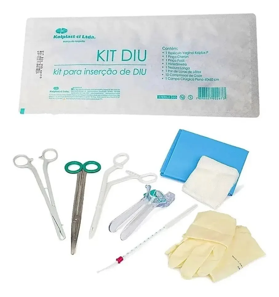 Kit de primeiros socorros Kolplast KIT PARA INSERÇÃO DE DIU
