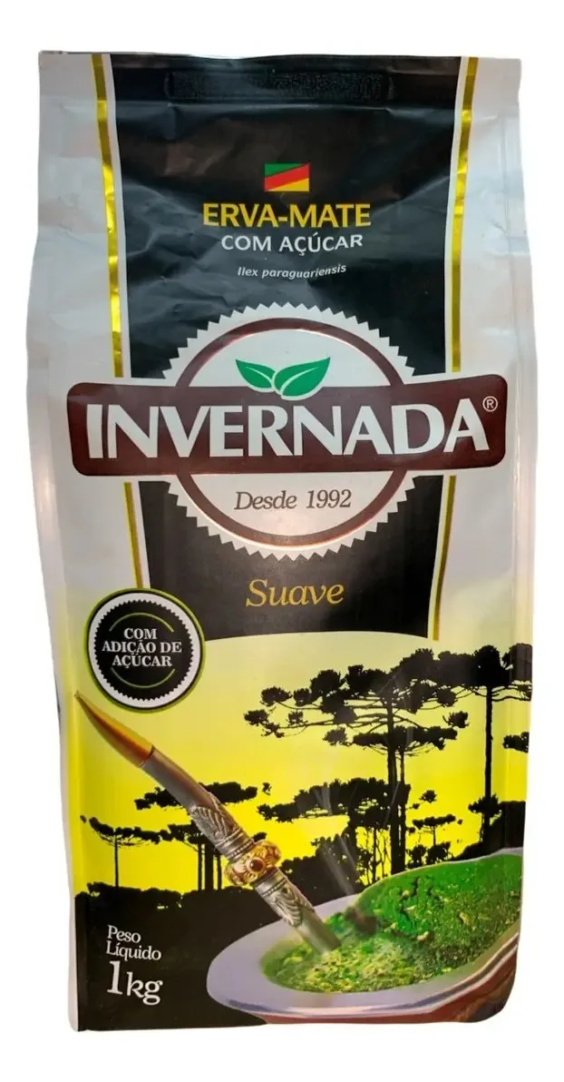 Erva Mate Para Chimarrão Invernada Moída Grossa Rápido