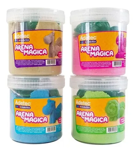Moldes Magic Sand Colors 450 Grs 5/Adetec Bege