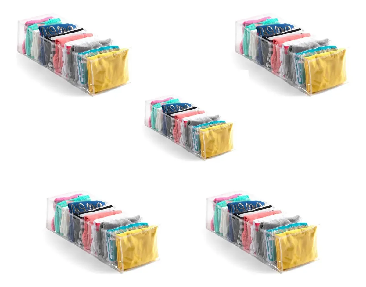 Colmeia Organizadora Gaveta Closet Bagagem Roupa Intima 5 Un
