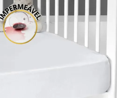 Capa Para Colchão Berço Impermeável P/ Tamanho + Resistente