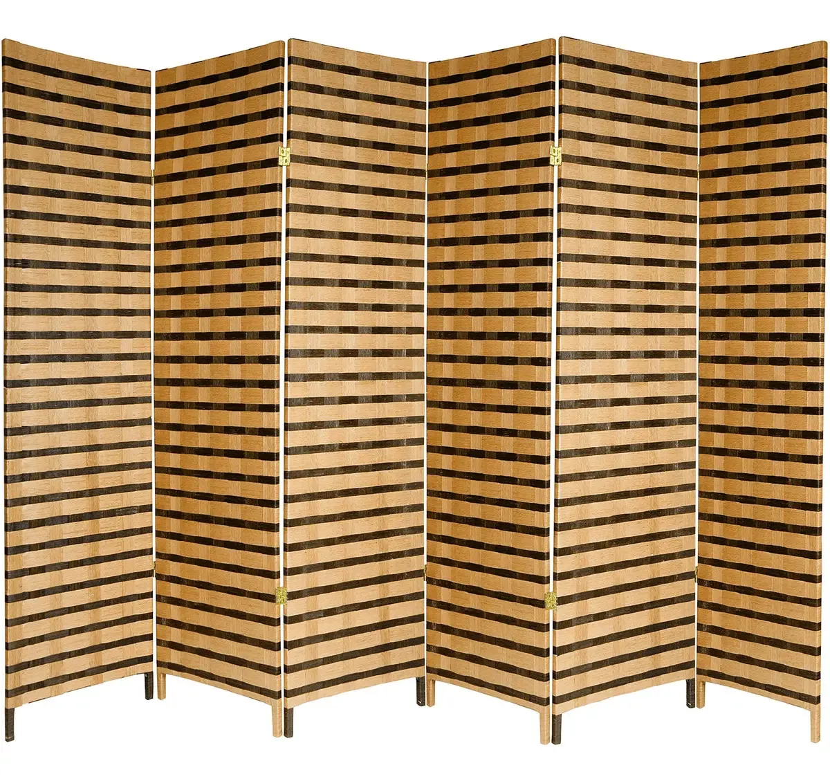 Divisória de quarto de fibra natural para móveis orientais