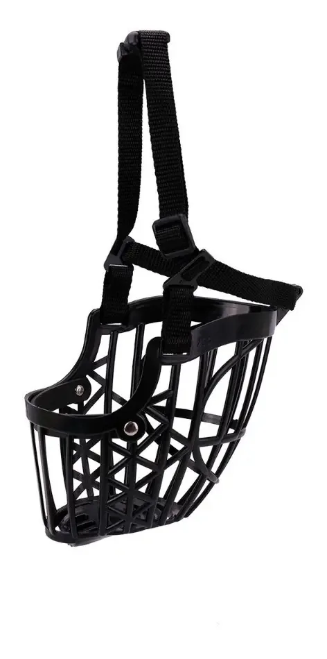 Focinho para cães tamanho S, cor: preto, pequeno