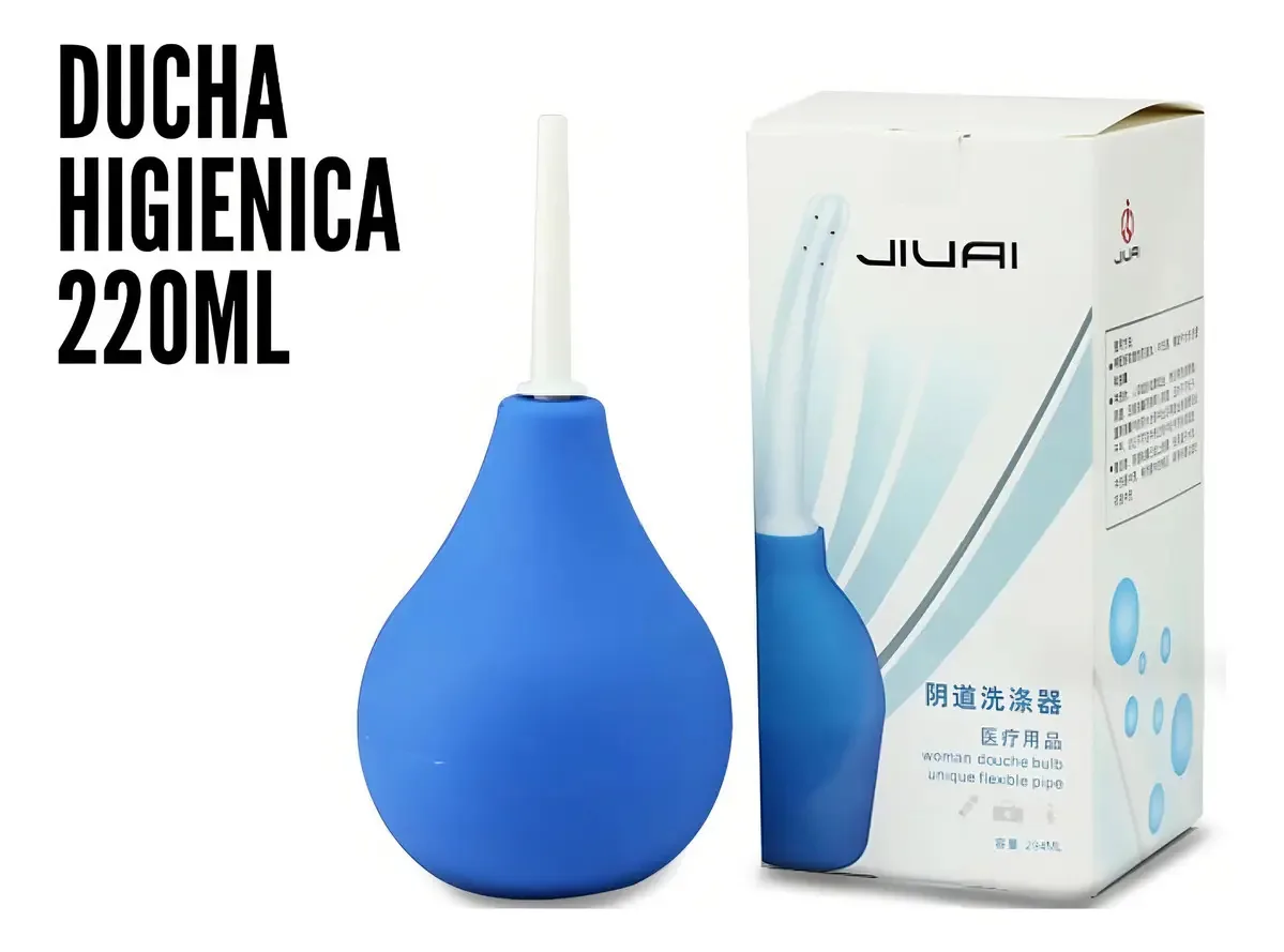 Ducha Íntima Higiênica Ginecológica Xuca Chuca 230ml Top Cor Azul