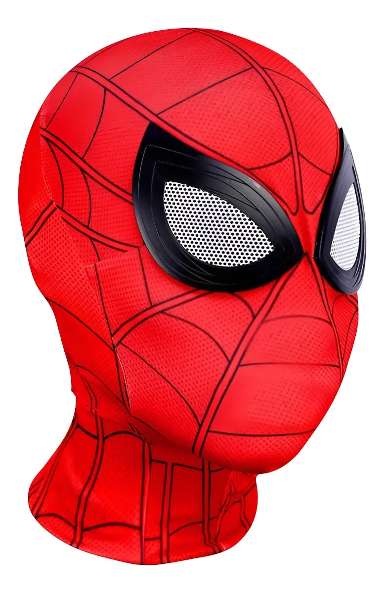 Máscara Homem Aranha Vermelha Motorhomestore Cosplay Carreta Furacão
