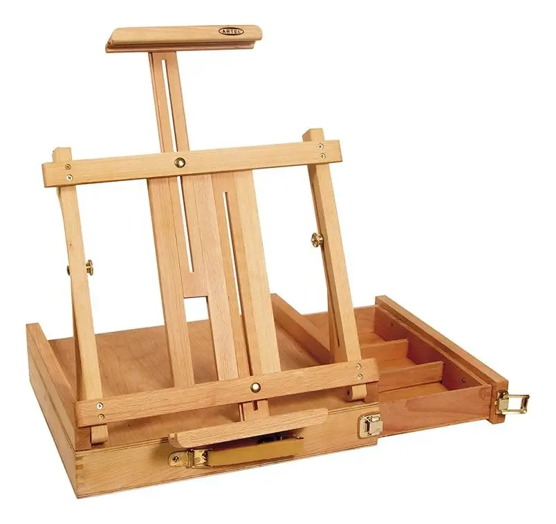 Cavalete - Cavalete Com Caixa Inclinável De Mesa Artel