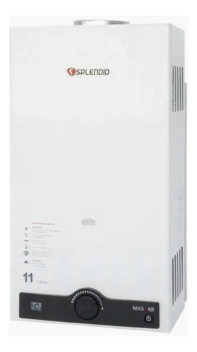 Aquecedor de água a gás Splendid Master Beyond 11L 2EV LPG branco