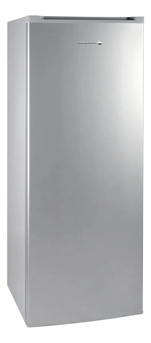 Congelador vertical Sindelen SFV-205Si colorido plateado