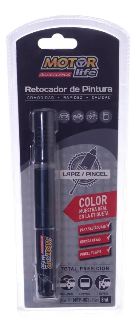 Caneta de retoque Tunel Ml Black