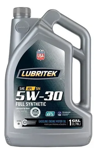 Óleo 5w30 Lubritek Full Sintetico 3.78l Motor Bencinero