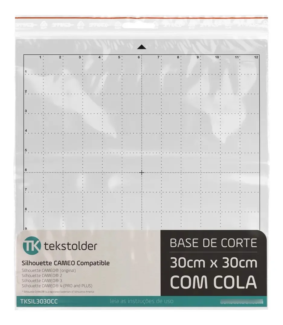 2 Bases De Corte Para Silhouette Cameo 30x30 Com Cola