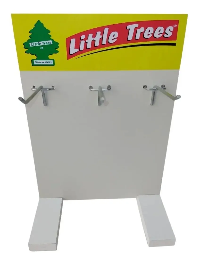 2 Un Expositor Aromatizantes Little Trees Revendedor Atacado