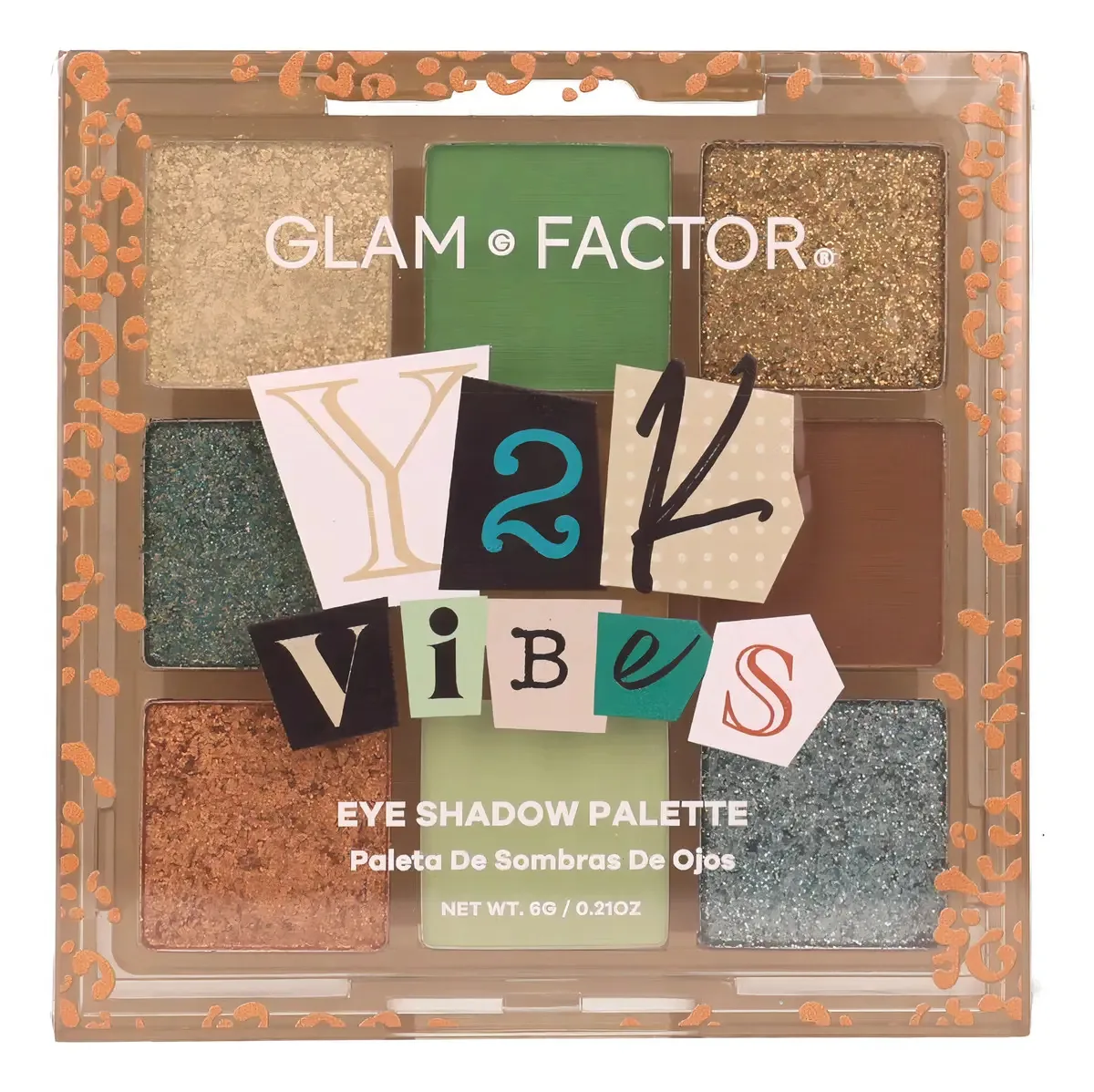 Paleta de sombras para olhos Y2k Vibes N23