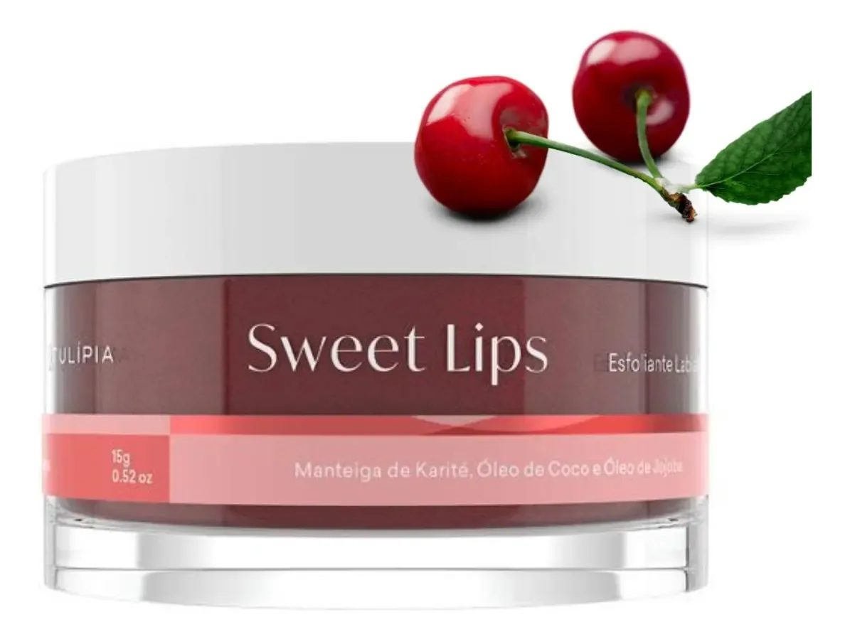 Sweet Lips Esfoliante Labial Cereja Hidragloss