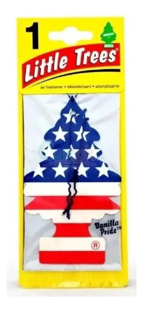 Aromatizador De Carros E Ambientes Little Trees Kit Com 3