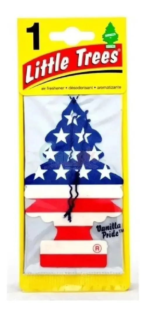 Kit com 3 Aromatizantes Little Trees para Carro e Ambientes