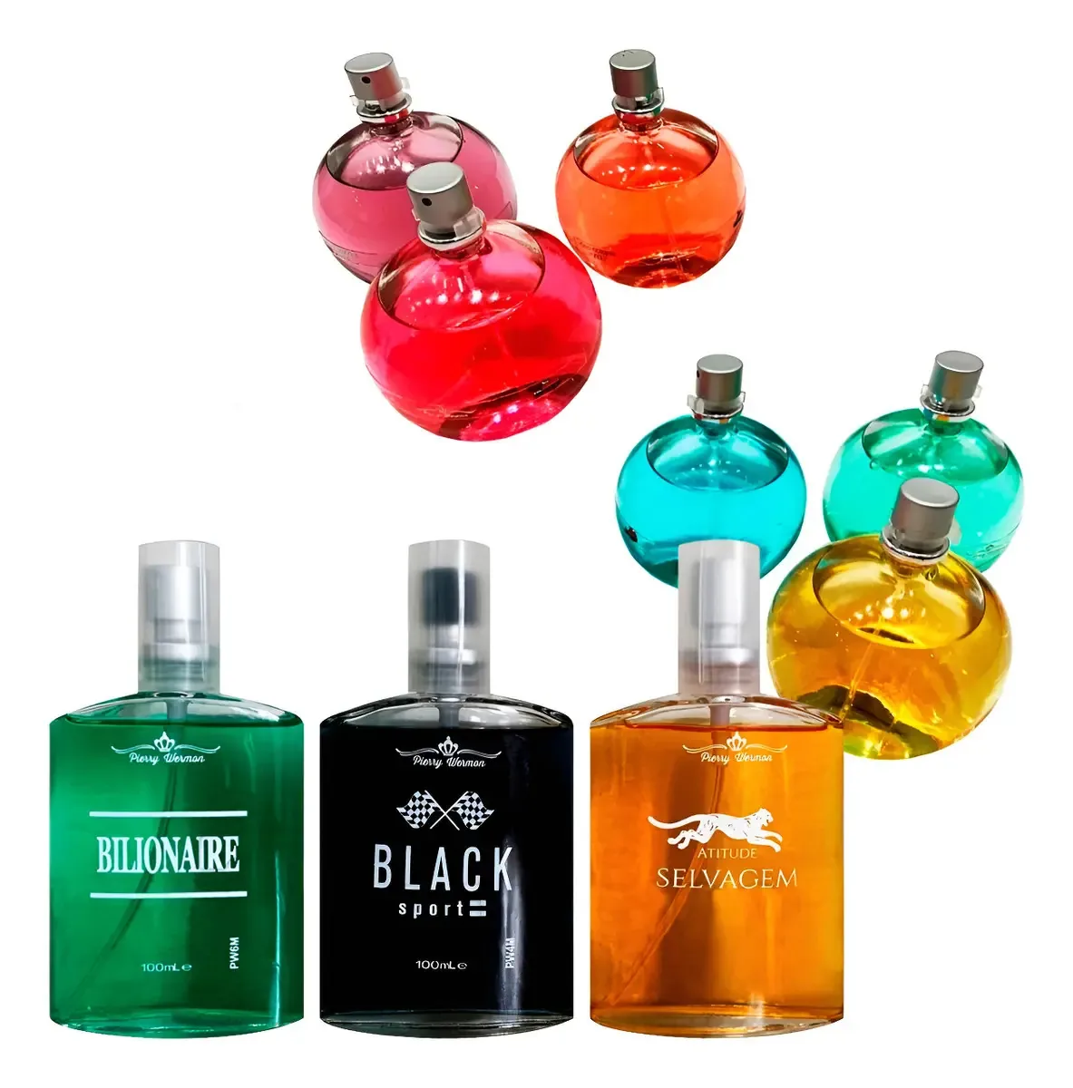 12 Perfumes 100ml Internacionais Atacado