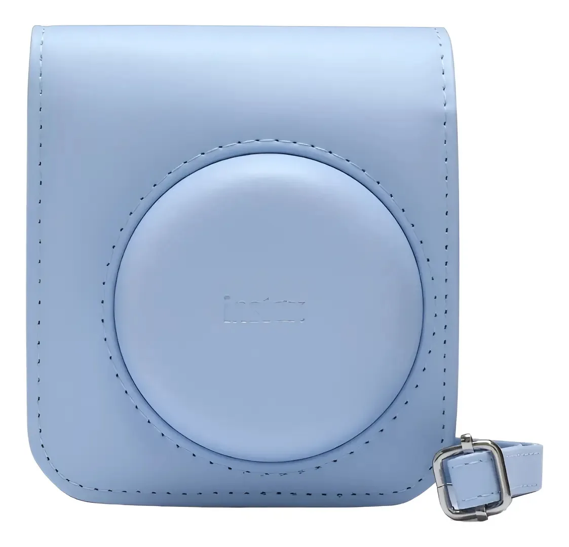 Bolsa Case Capa Com Alça Para Câmeras Instax Mini 12/11 Cor Azul