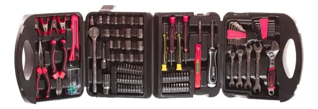 Conjunto de maletas de peças manuais Redline Tool Kit 116