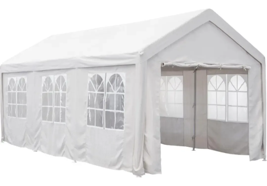 Toldo com cortinas para eventos 3x6mt branco
