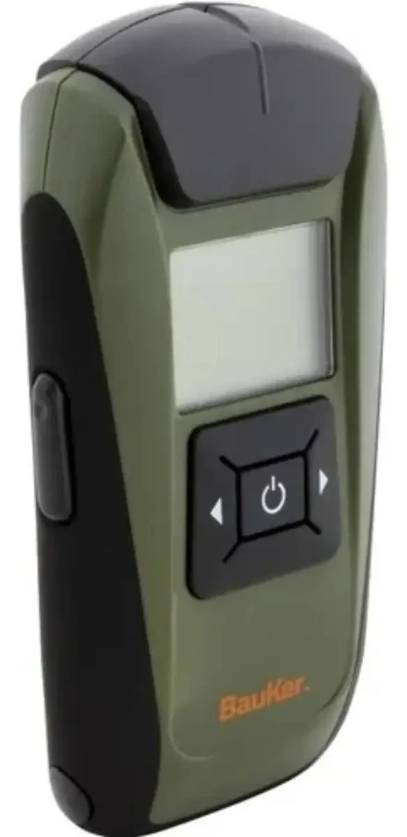 Detector de metais sem fio de plástico verde Bauker