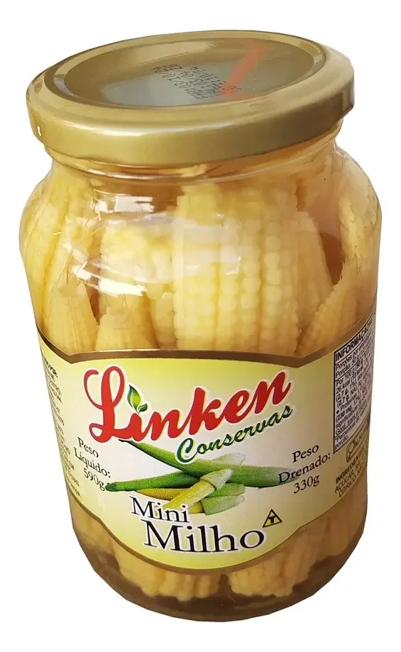 Mini Milho Em Conserva 590g