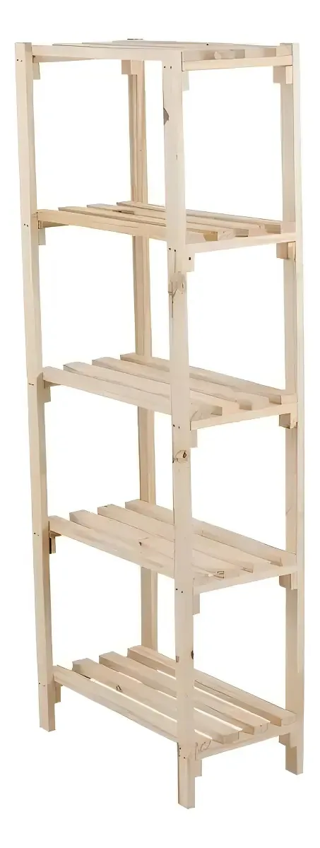 Armário Lavanderia 50x140 Closet 100% Pinus Roupas