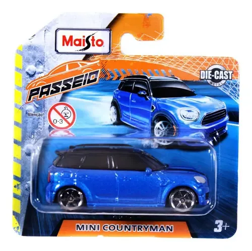 Carrinho Em Miniatura Mini Countryman Maisto Die Cast Metal