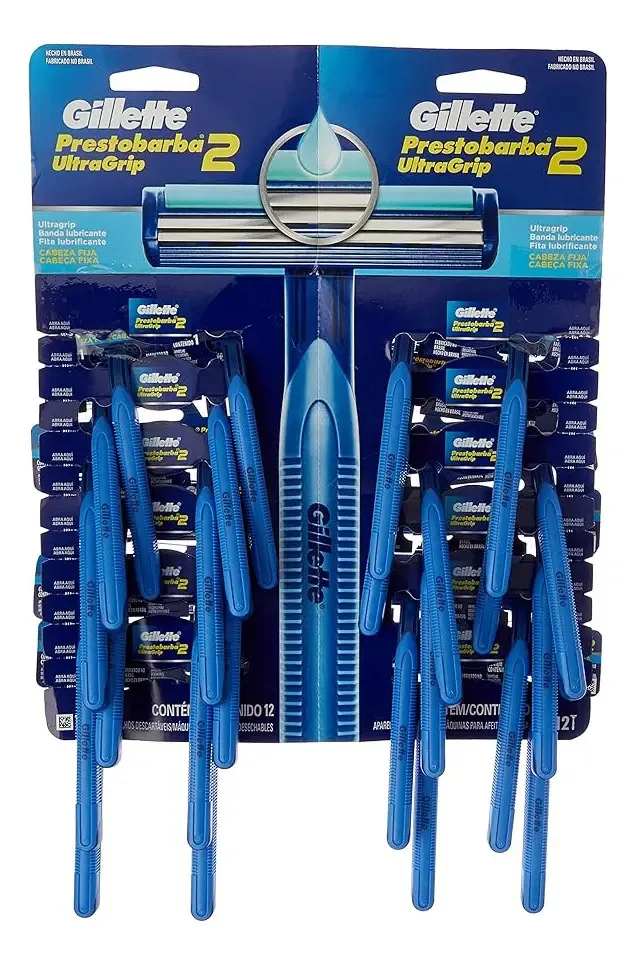 Aparelho Barbear Gillette Prestobarba Ultragrip 24 Unidades