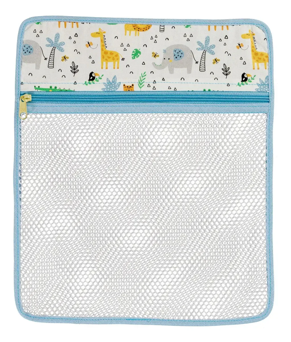 Saquinho Maternidade Organizador Bolsa Bebê Kit Com 4 + Tags Cor 72